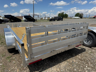 New 2025 MISSION MLS 6.5x16 Utility Trailer
