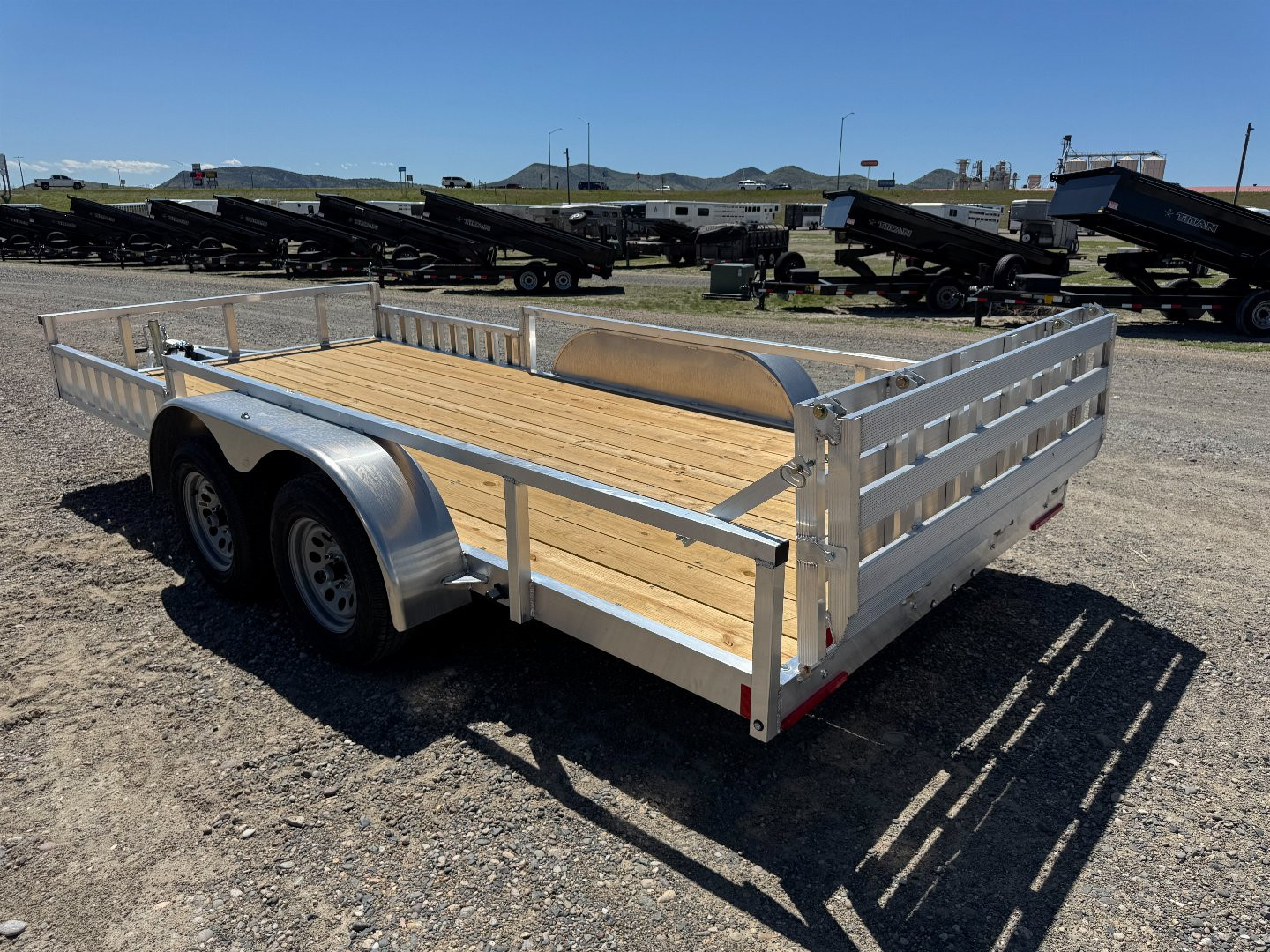New 2025 MISSION MLS 6.5x16 Utility Trailer