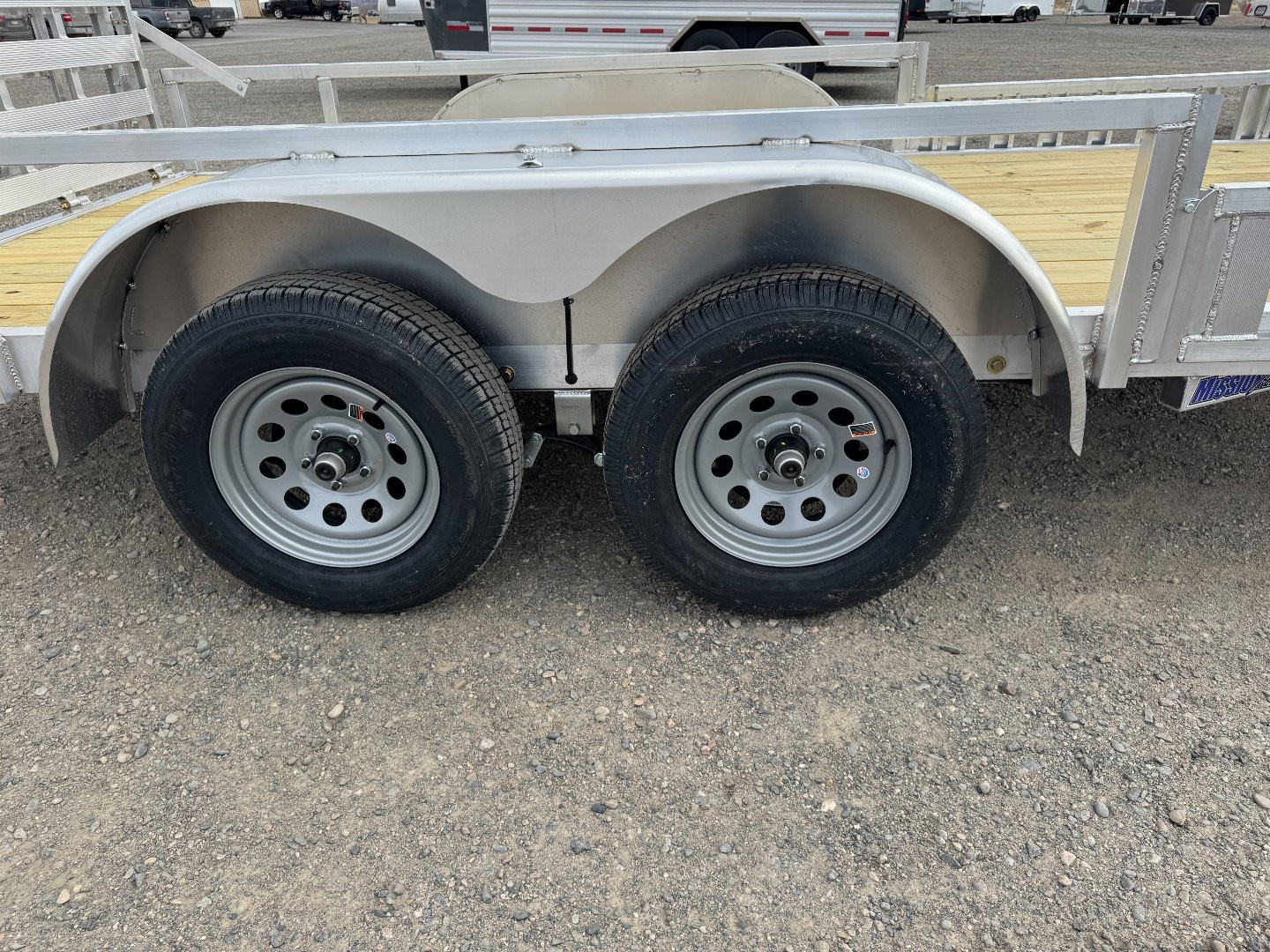 New 2025 MISSION MLS 6.5x14 Utility Trailer