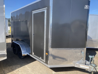 New 2025 ALCOM 7.4x14 EzHauler Cargo Trailer