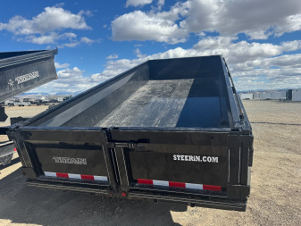 New 2025 Titan Trailer 16' BH Dump Trailer