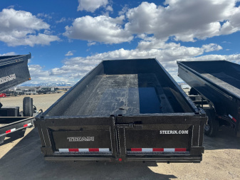New 2025 Titan Trailer 16' BH Dump Trailer