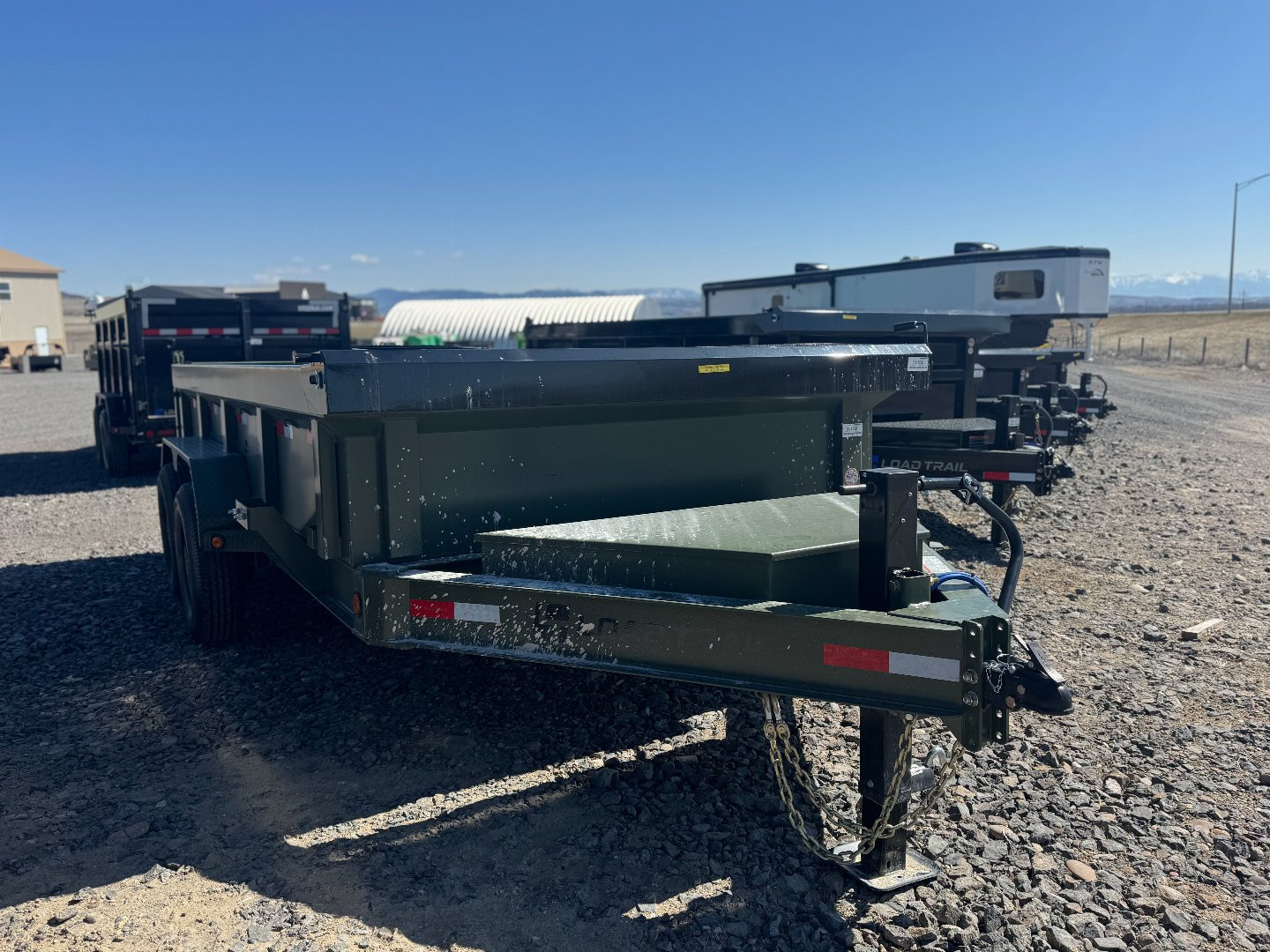 New 2025 Load Trail 7x14 DL Dump Trailer