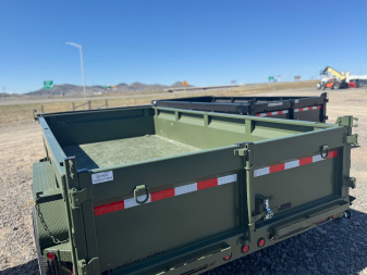 New 2025 Load Trail 7x14 DL Dump Trailer