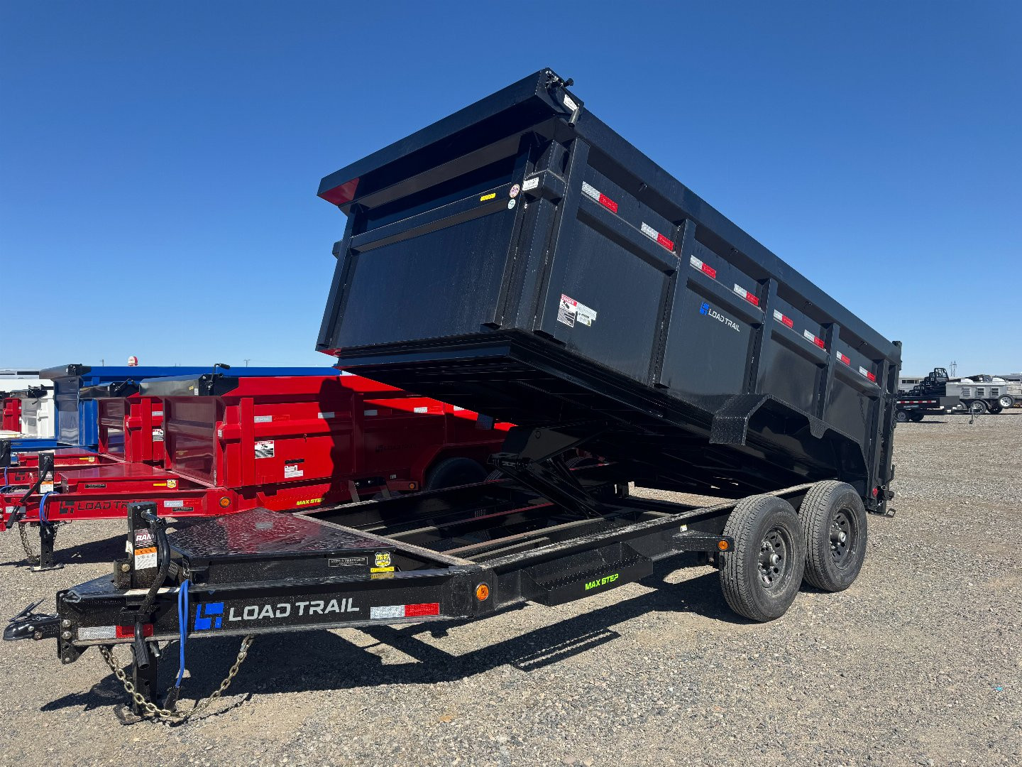 New 2025 Load Trail 7x14 DL Dump Trailer w/ 48" SIDES
