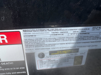 New 2025 Load Trail 7x14 DL Dump Trailer w/ 48" SIDES