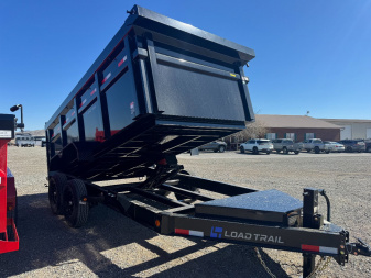New 2025 Load Trail 7x14 DL Dump Trailer w/ 48" SIDES