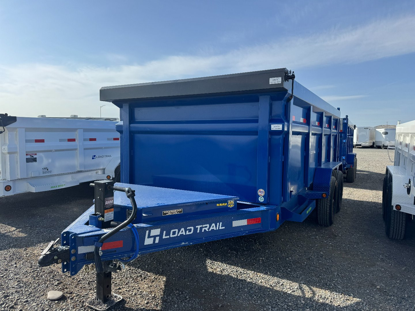 New 2025 Load Trail 7x14 DL Dump Trailer w/ 48" SIDES