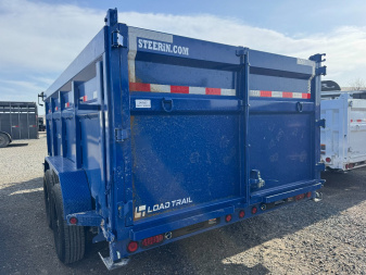 New 2025 Load Trail 7x14 DL Dump Trailer w/ 48" SIDES