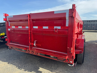 New 2025 Load Trail 7x14 DL Dump Trailer w/ 36" SIDES