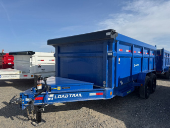 New 2025 Load Trail 7x14 DL Dump Trailer w/ 48" SIDES