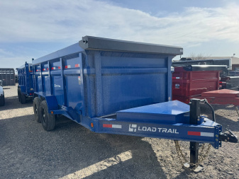 New 2025 Load Trail 7x14 DL Dump Trailer w/ 48" SIDES