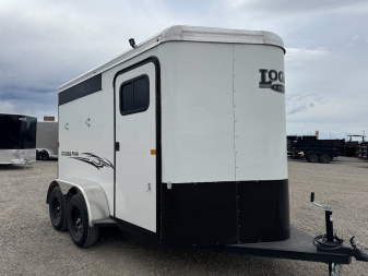 New 2024 LOGAN COACH 2H BP CROSSFIRE Horse Trailer