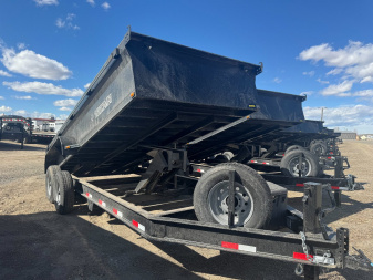 New 2025 Titan Trailer 16' BH Dump Trailer