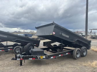 New 2025 Titan Trailer 14' BH Dump Trailer