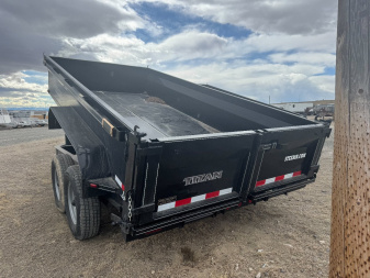 New 2025 Titan Trailer 14' BH Dump Trailer