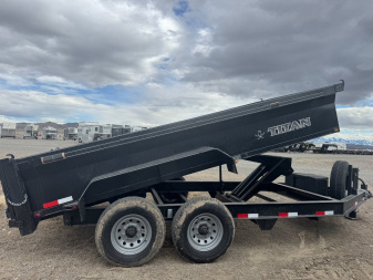 New 2025 Titan Trailer 14' BH Dump Trailer