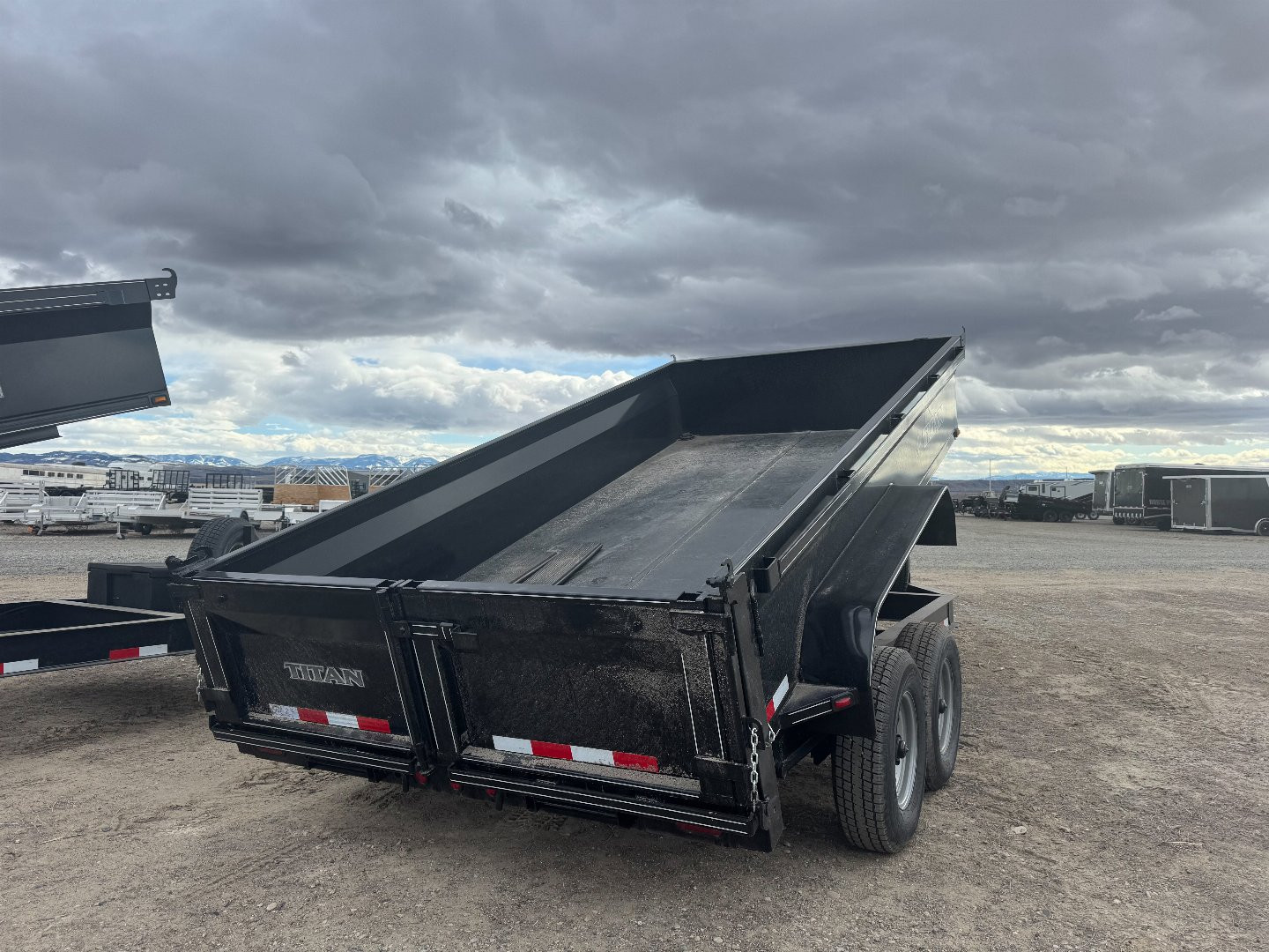 New 2025 Titan Trailer 14' BH Dump Trailer