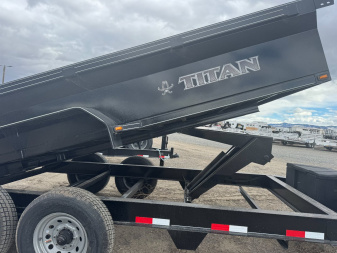 New 2025 Titan Trailer 14' BH Dump Trailer