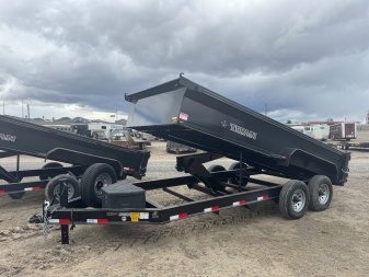 New 2025 Titan Trailer 16' BH Dump Trailer