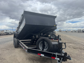 New 2025 Titan Trailer 16' BH Dump Trailer