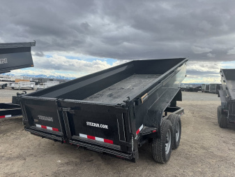 New 2025 Titan Trailer 16' BH Dump Trailer