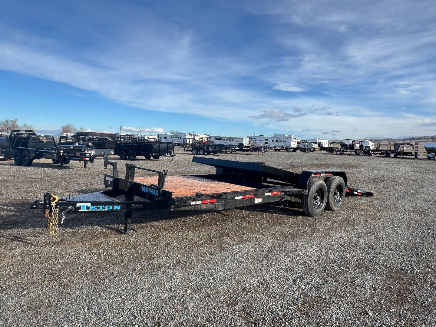 New 2025 Teton Trailer 22' BH TILT (16+6)