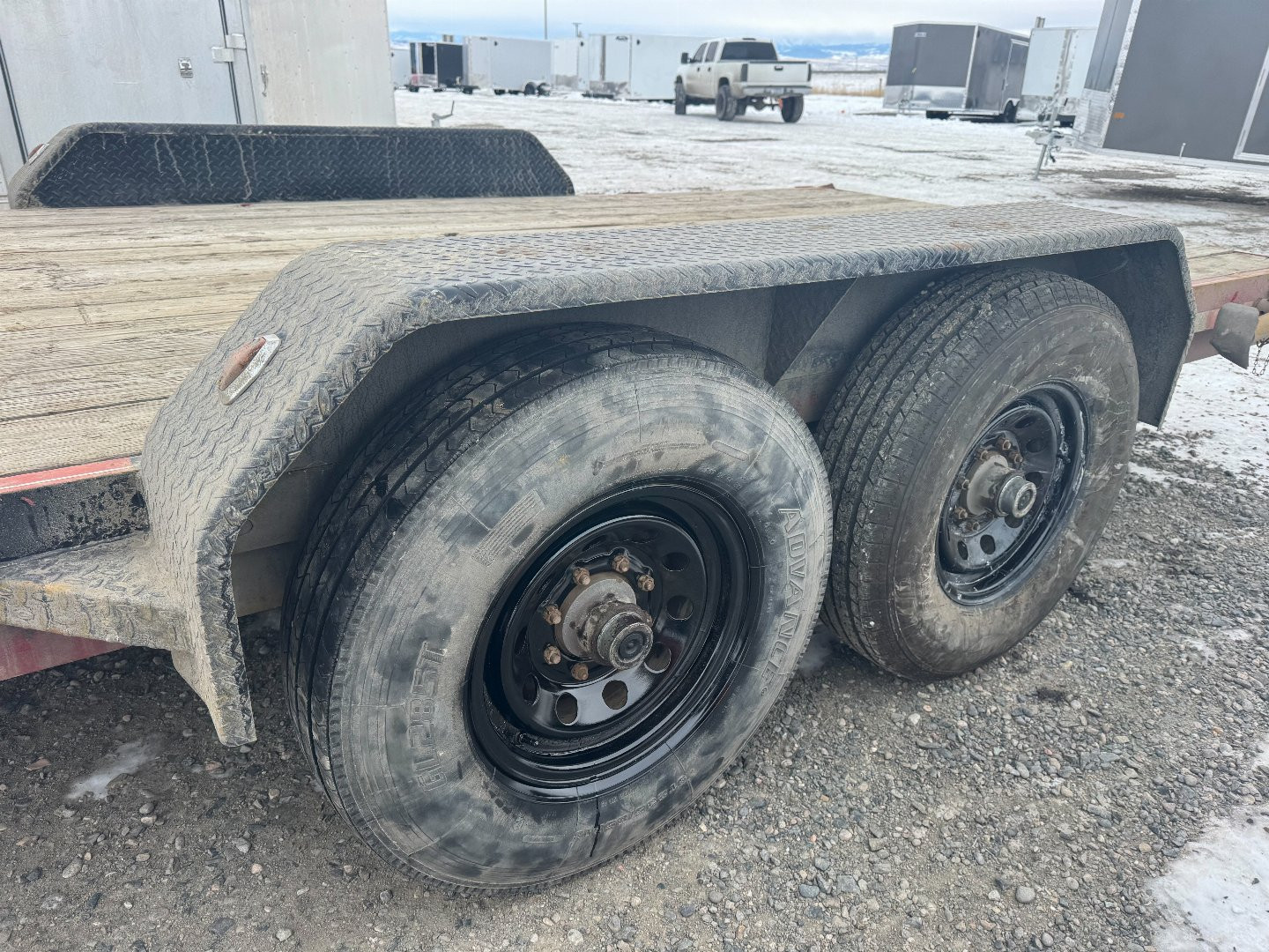 Used 2001 Titan Trailer 18' BH Equipment Trailer