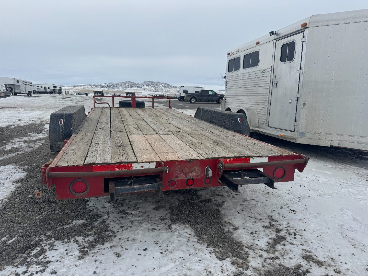 Used 2001 Titan Trailer 18' BH Equipment Trailer