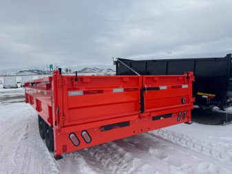 New 2025 Diamond C Trailers 16' BH Dump Trailer