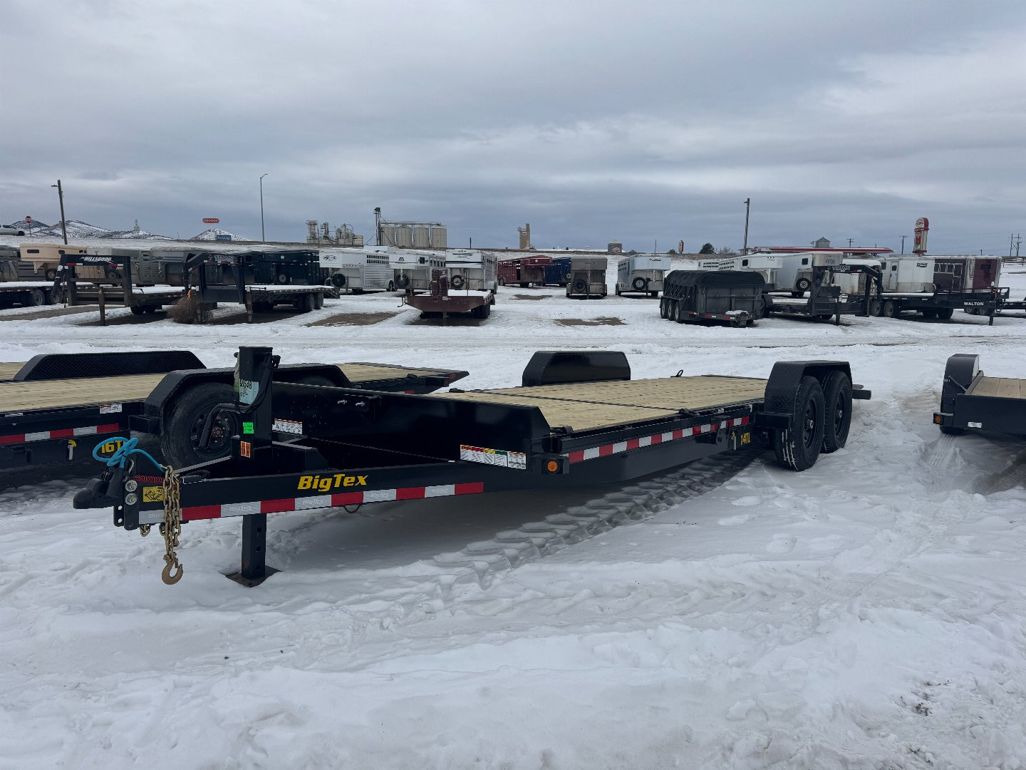 New 2025 BIG TEX TRAILERS 14TL-22 (16+6) TILT