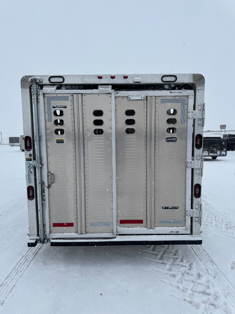 New 2025 WILSON 24' RANCH HAND STOCK TRAILER