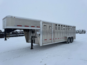 New 2025 WILSON 24' RANCH HAND STOCK TRAILER