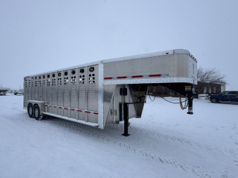New 2025 WILSON 24' RANCH HAND STOCK TRAILER