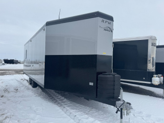 New 2025 TRAILS WEST 28' RPM BH - BURANDT EDITION Snowmobile Trailer