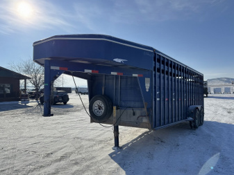 Used 2003 Titan Trailer 20 Stock Stock Combo Trailer For Sale In