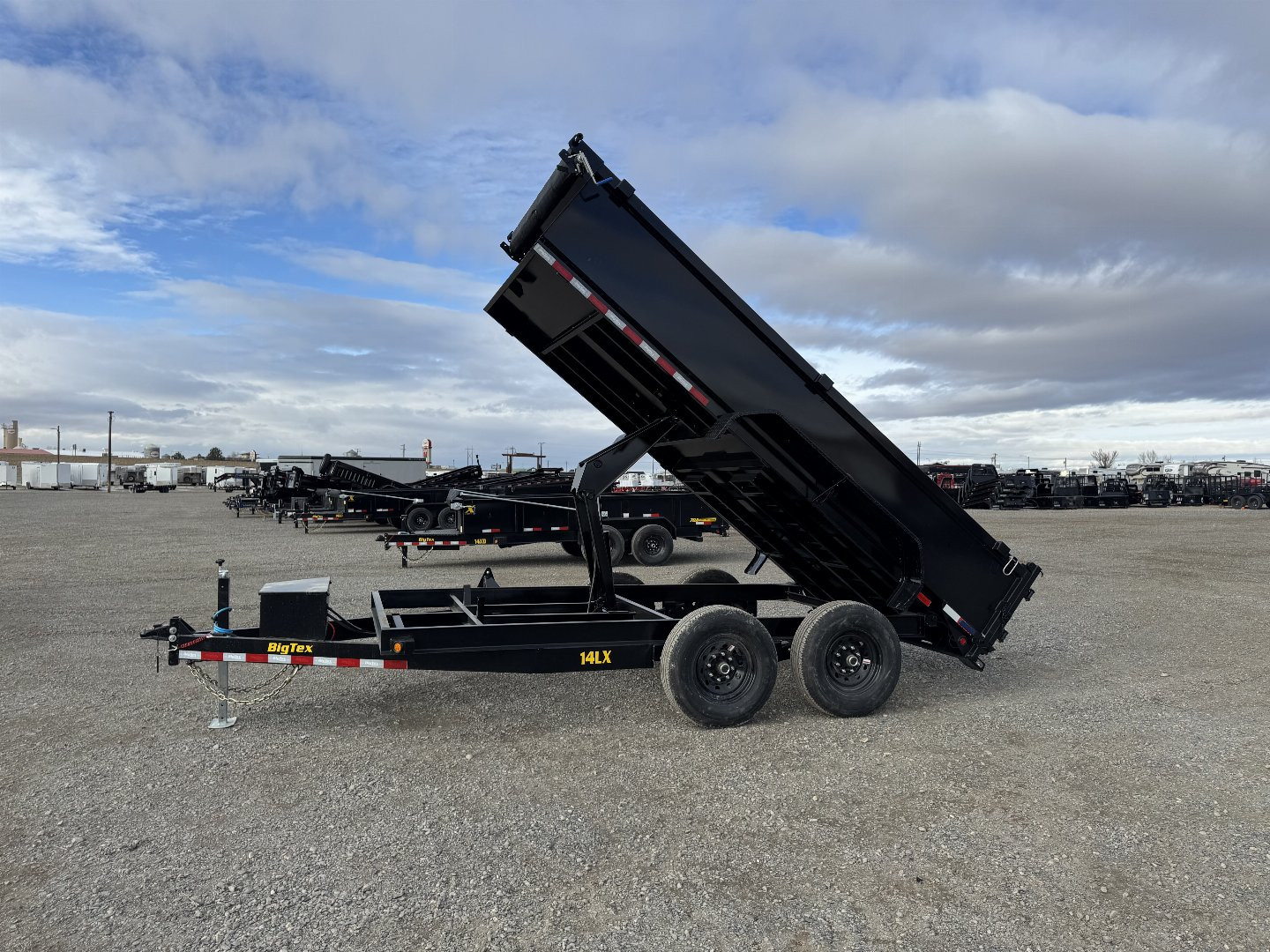 New 2025 Big Tex 14LX 14' Dump Trailer