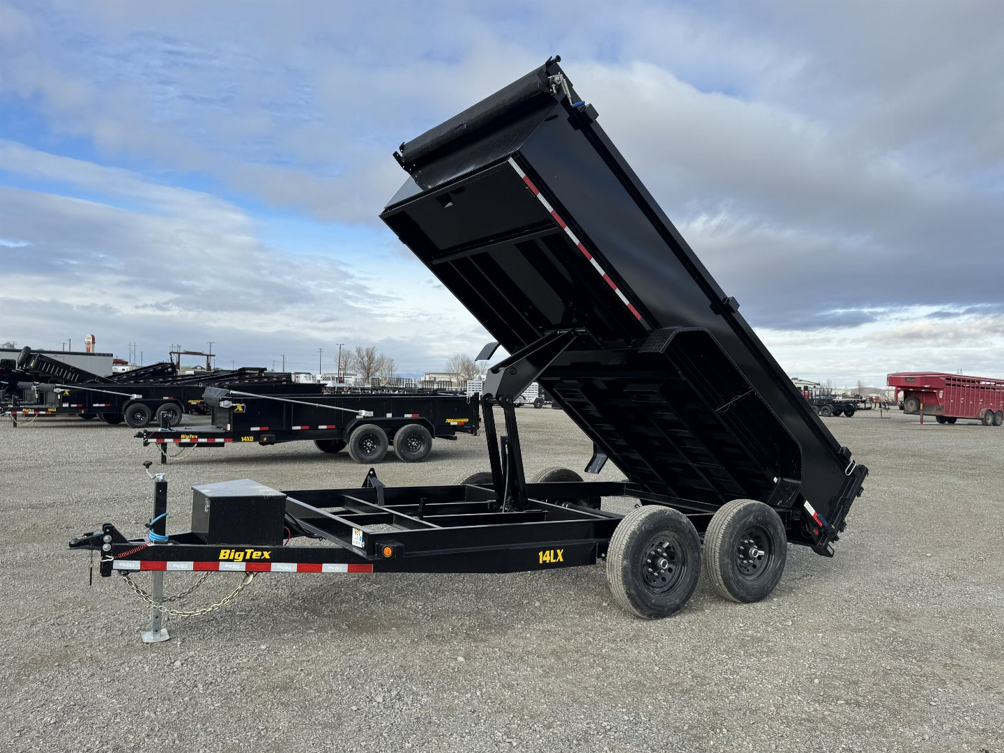 New 2025 Big Tex 14LX 14' Dump Trailer