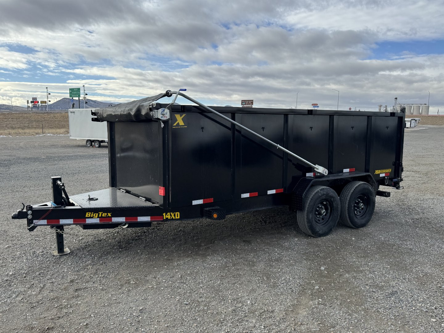 New 2025 Big Tex 14XD 16' Dump Trailer