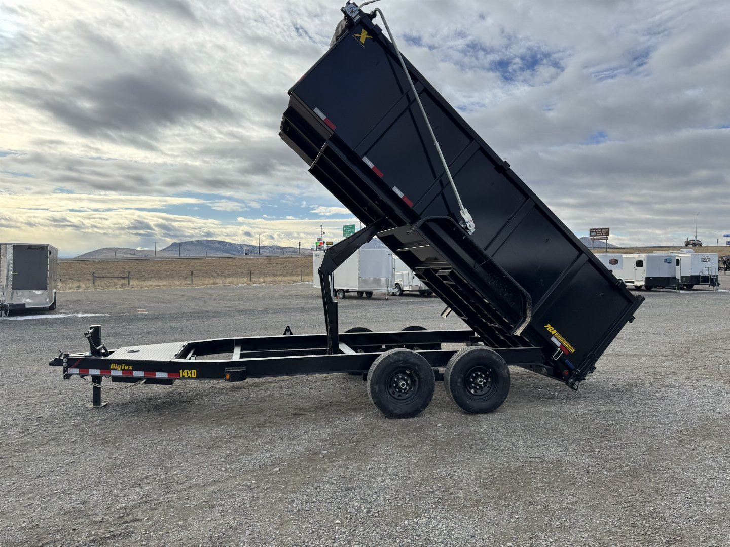 New 2025 Big Tex 14XD 16' Dump Trailer