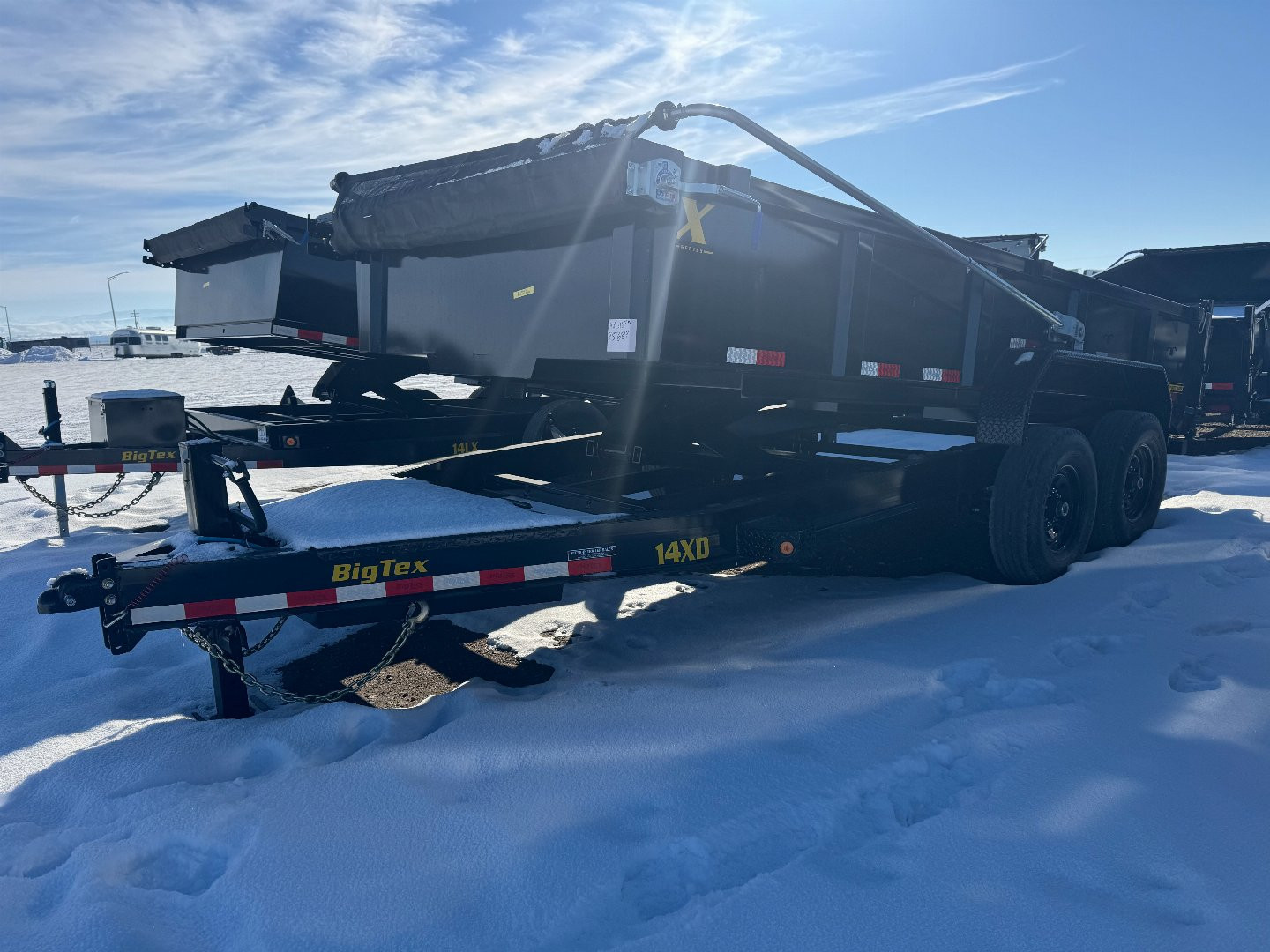 New 2025 Big Tex 14XD 16' Dump Trailer