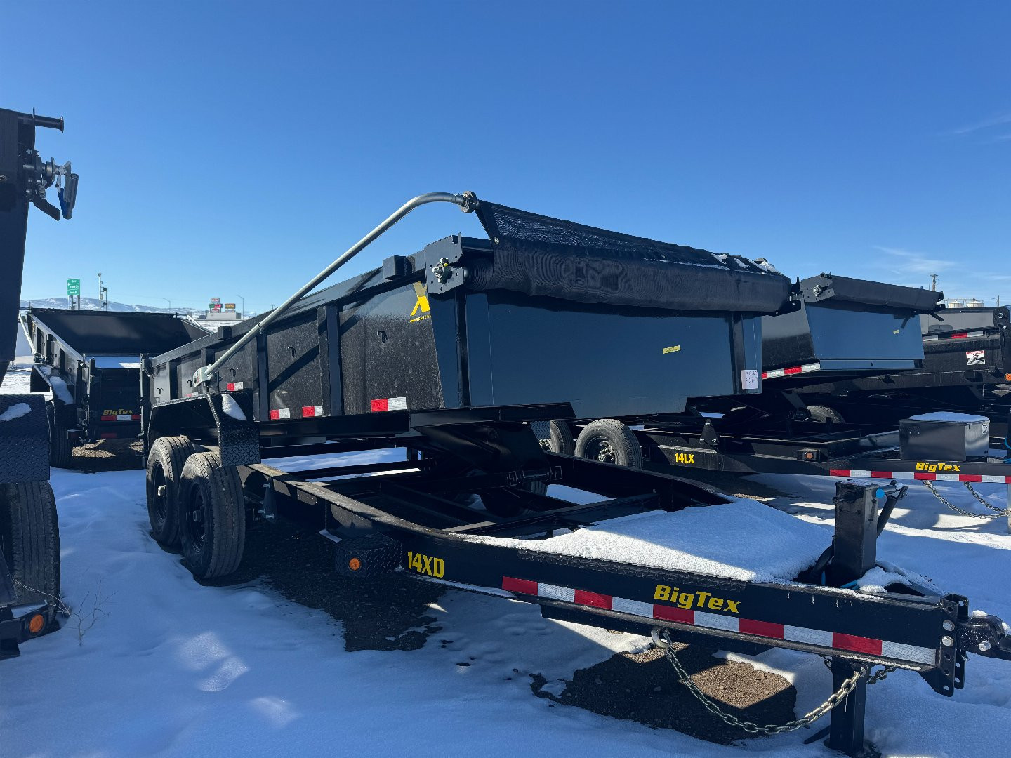 New 2025 Big Tex 14XD 16' Dump Trailer