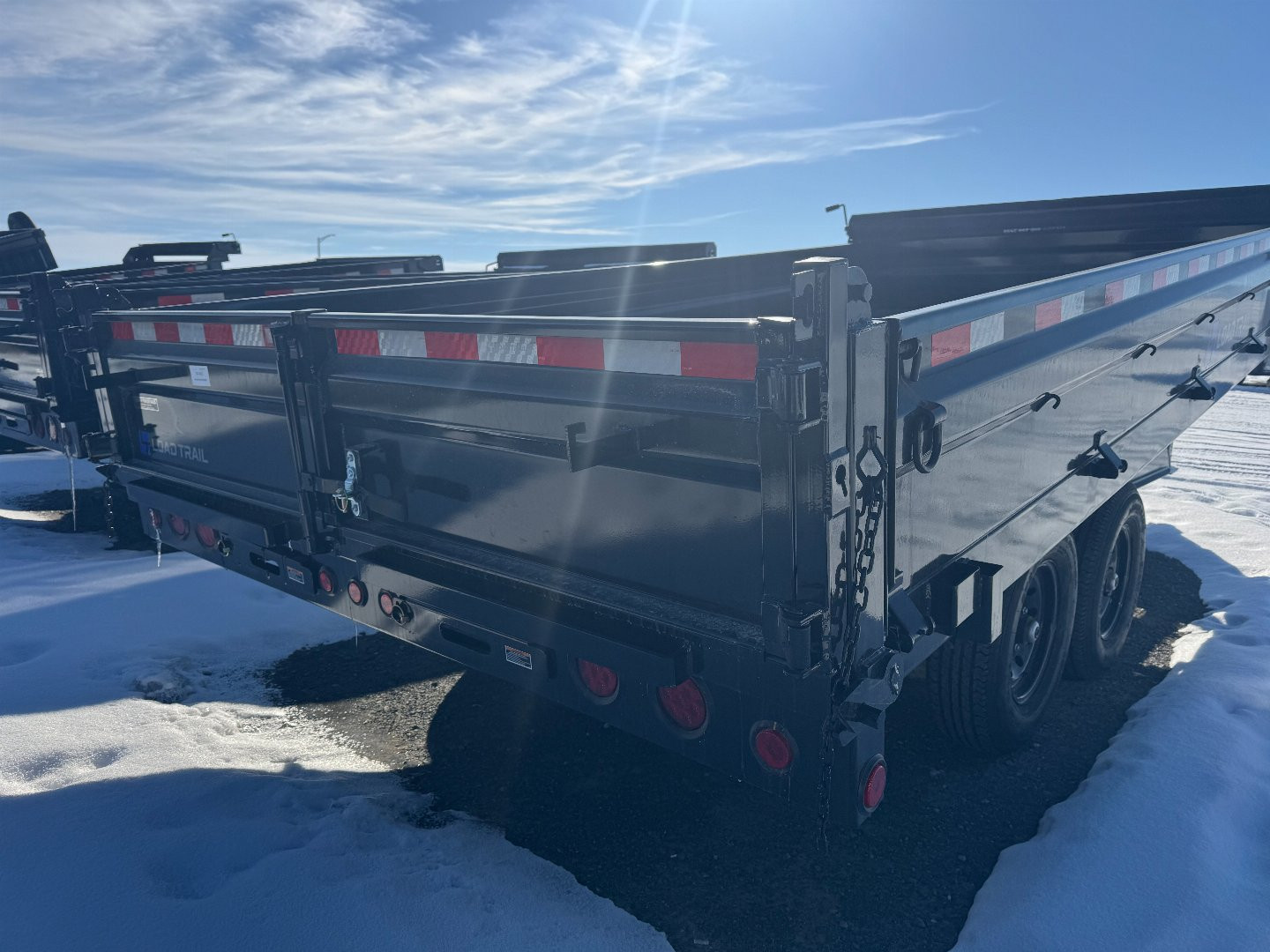 New 2024 Load Trail 16' DZ Deck Over Dump Dump Trailer