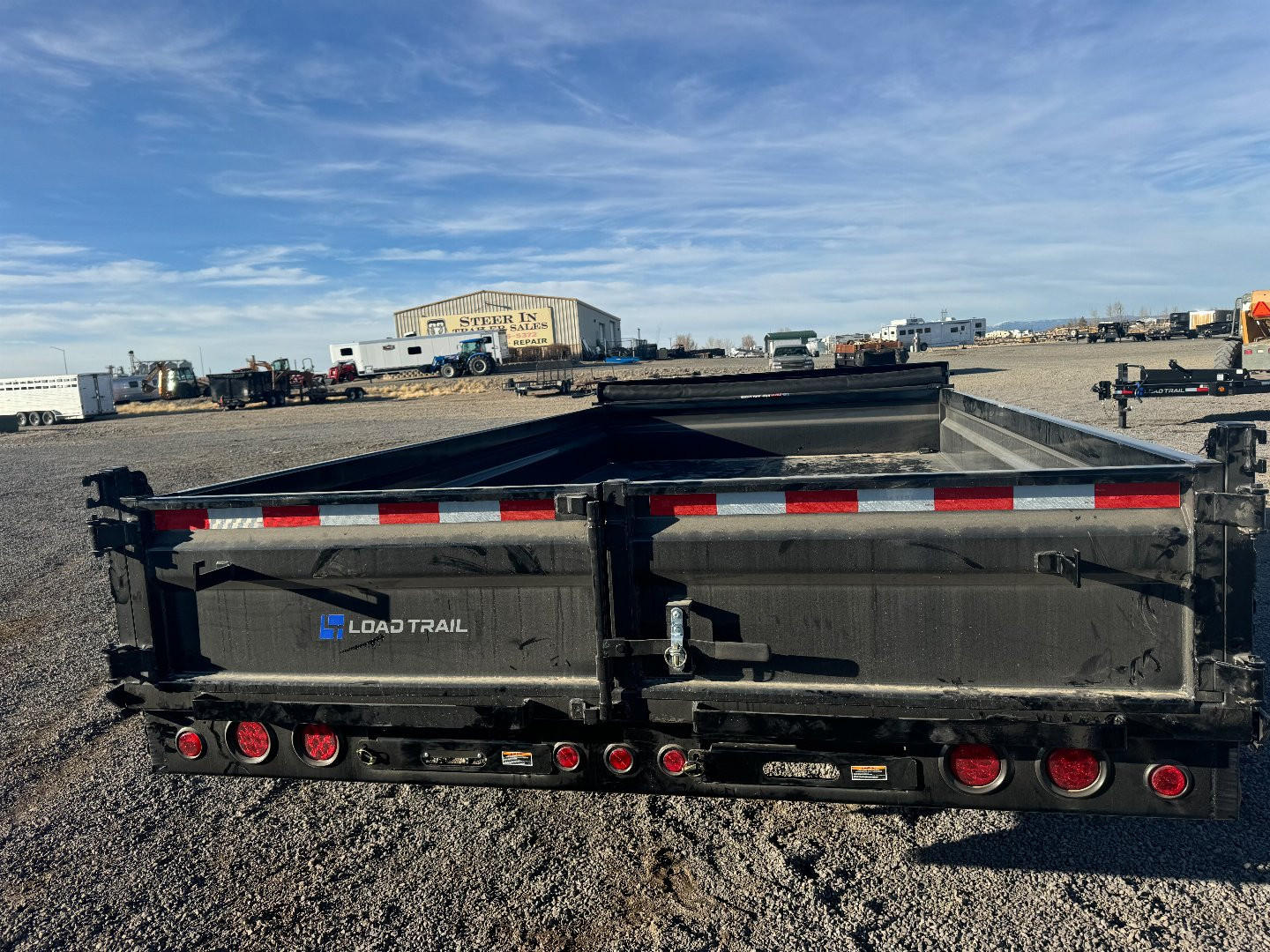 New 2024 Load Trail 16' DZ Deck Over Dump Dump Trailer