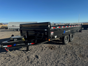 New 2024 Load Trail 16' DZ Deck Over Dump Dump Trailer