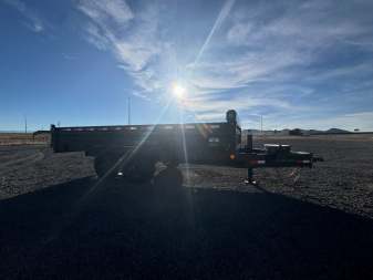 New 2024 Load Trail 16' DZ Deck Over Dump Dump Trailer