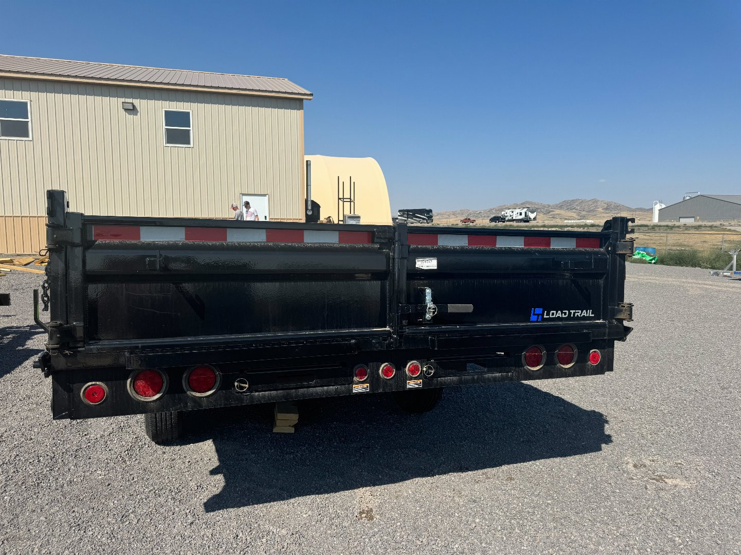 New 2024 Load Trail 16' DZ Deck Over Dump Dump Trailer