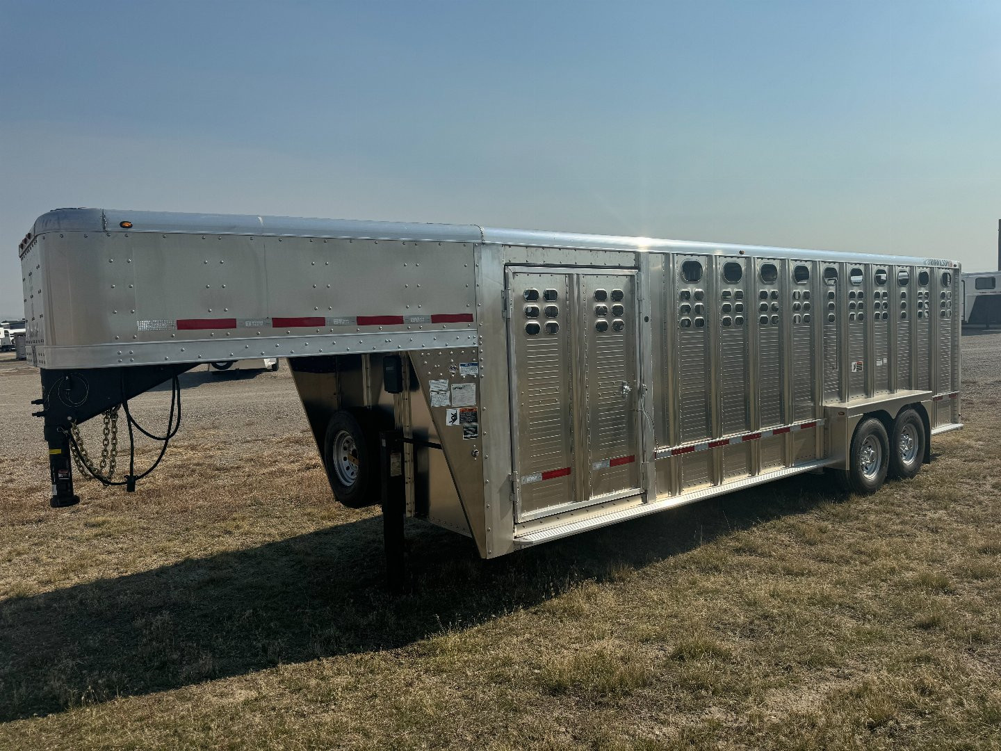 New 2025 WILSON 24' RANCH HAND STOCK TRAILER