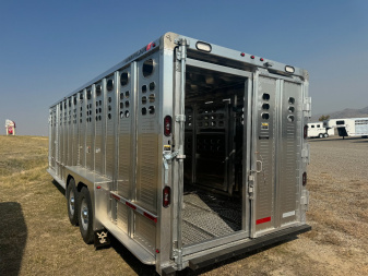 New 2025 WILSON 24' RANCH HAND STOCK TRAILER