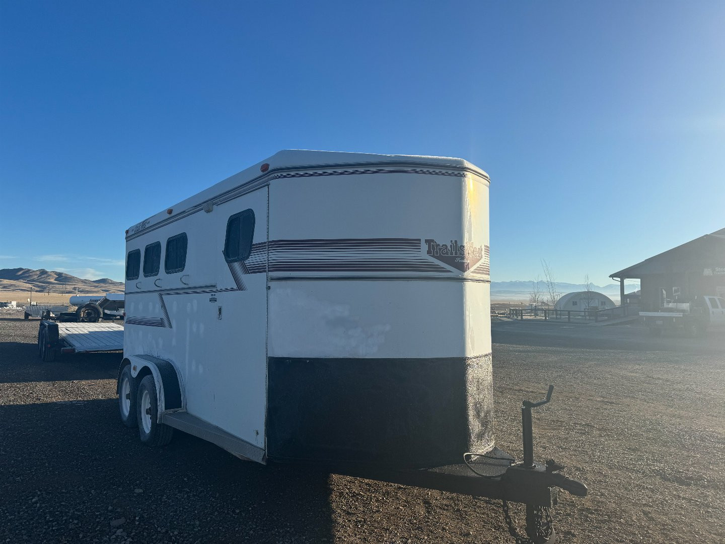 Used 1995 Trails West 3H BH Horse Trailer